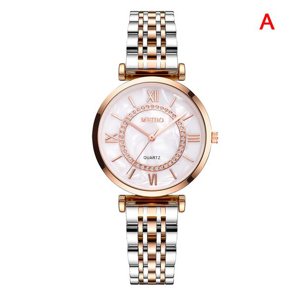 

женщины кварцевые часы модные часы простой классический циферблат сплав стальной лентой часы lxh, Slivery;brown