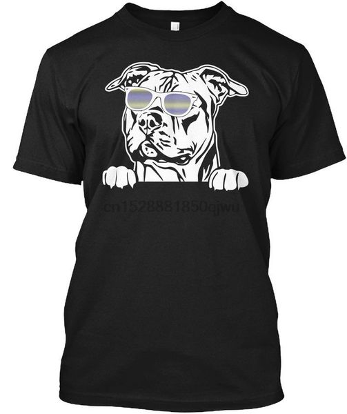 

staffordshire bull terrier popular tagless tee t-shirt