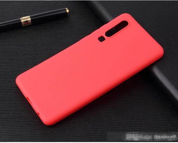 

tina soft tpu phone case for huawei p30 lite p10 p20 mate 20 lite pro candy color simple shell phone case