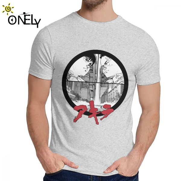 

novlety o-образным вырезом akira футболка graphic печать мужской cotton la camiseta