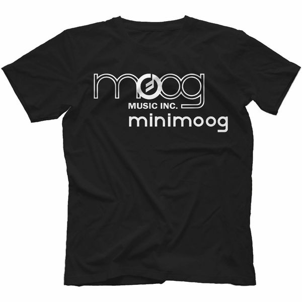 

minimoog t-shirt 100% cotton analog synth retro synthesizer voyager men homme 2019 for tall and big men offensive t shirts