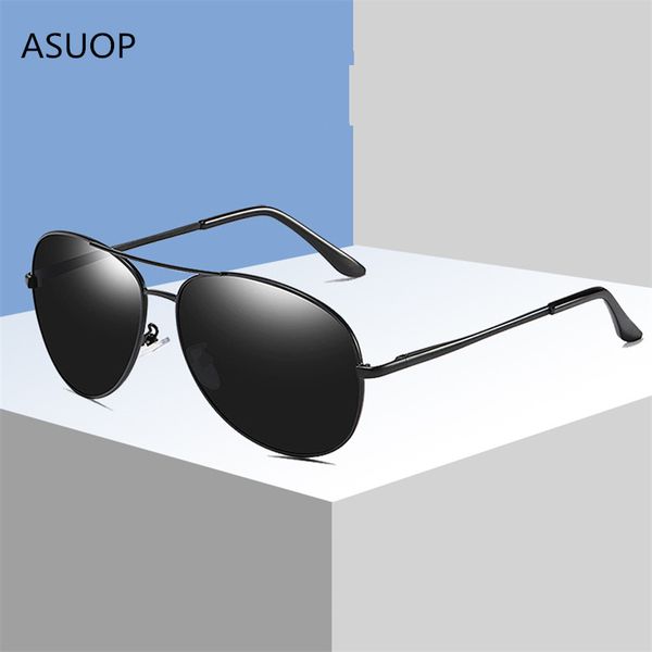 

new polarized men's sunglasses fashion pilot women's glasses uv400 oval metal frame sunglasses brand sports driving, White;black