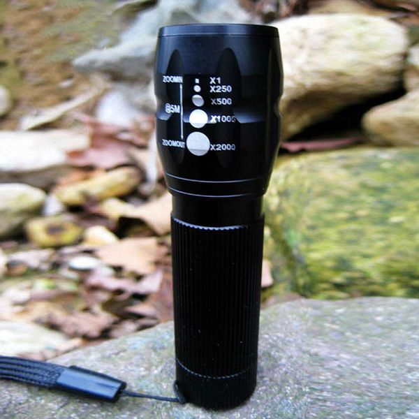 

portable lanterns 2000 lumen lanterna de led linternas waterproof zoomable torch lamp 3 modes mini tatical light for camping hiking