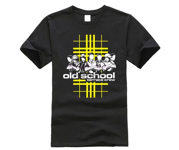 

new 2019 fashion mens t-shirts ultras old school t-shirt cotone terrace crew hooligans tee shirt casual short sleeve