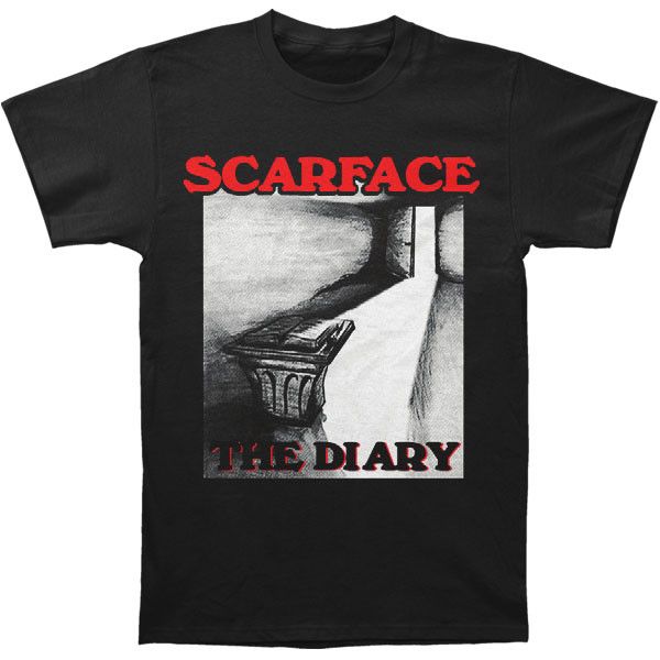 

2019 funny t shirt men novelty tshirt scarface (rapper) the diary t-shirt
