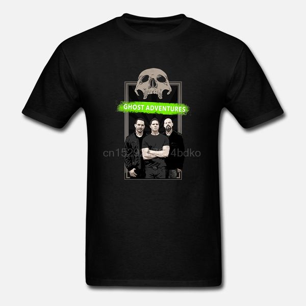 

new popular ghost adventures zak bagans zack mens black t-shirt size s-3xl