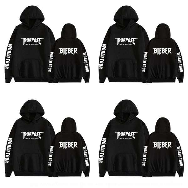 

new justin co-branded jia hoodiesiting same hooded hoodie new justin bieber co-branded jia hoodiesweater hoodiesiting bieber same hooded swe, Black