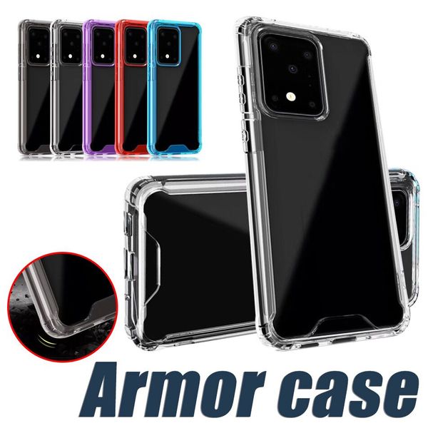 

clear acrylic tpu pc phone case for iphone 11 pro xs xr 8 samsung note 10 s10 s20 s20 plus hard clear cover