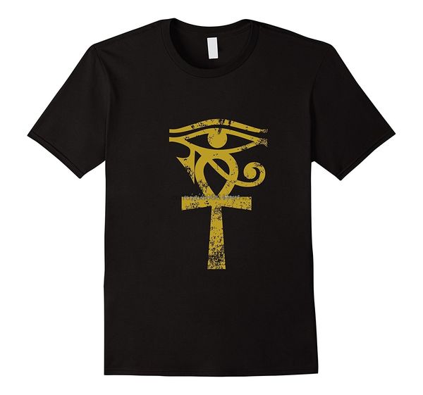 

egyptian eye of horus ankh tshirt archaeologist tee shirt printed t shirt fashion brand