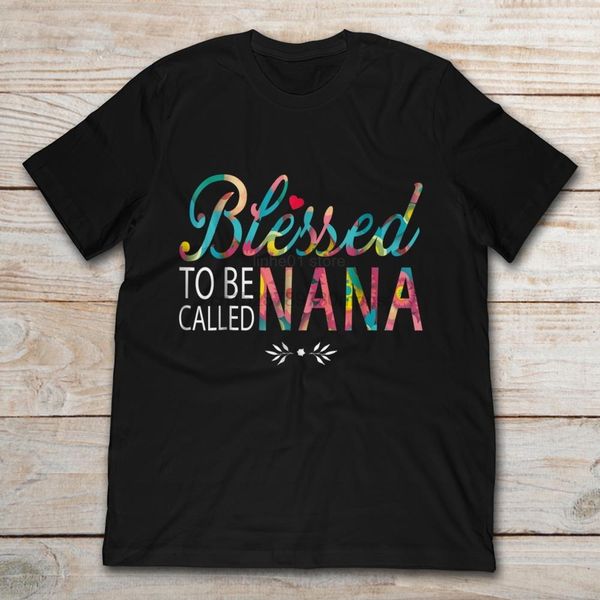 

2020 brand blessed to be called nana 2020 summer men short sleeve t-shirt