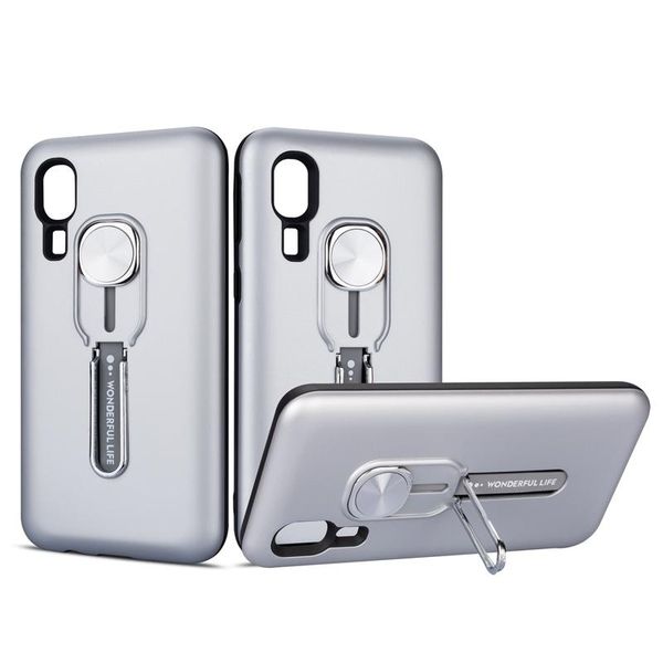 

loop ring car holder absorption bracket hide build in kickstand shockproof case for samsung a2 core with kickstand