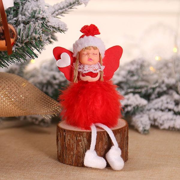 

christmas angel doll ornaments christmas 2021 merry christmas decor for home xmas kids gifts toys natal happy new year wmtzva loveshop01