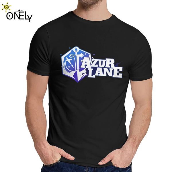 

picture custom logo azur lane ocean war game t shirt men crazy organic cotton short sleeve classic round neck
