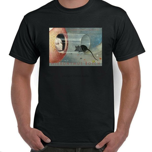 

garden of earthly delights man mouse hieronymus bosch t-shirt all sizes nwt cartoon t shirt men new fashion tshirt