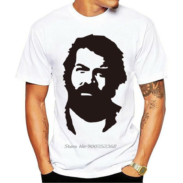 

мода горячие дизайнер продажа bud spencer белый с коротким рукавом мужская футболка размер s-3xl футболка harajuku тройники