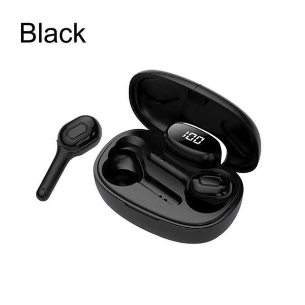 

ws t9s in ear bluetooth wireless earphone led power display noise reduction headphones stereo earbuds handssports headsets