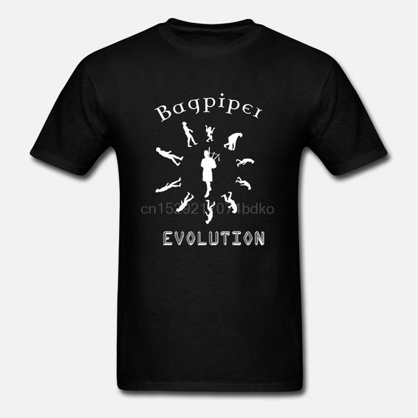 

scottish t-shirt bag piper evolution new cotton funny