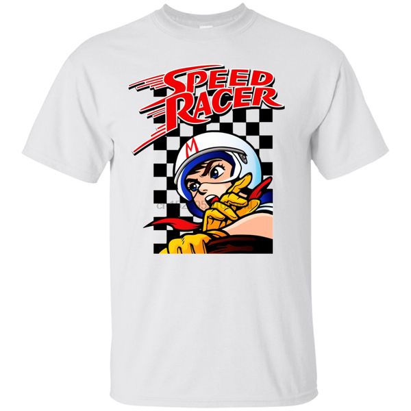 

speed ​​racer meteoro гонки speed ​​go аниме японская анимация t-shirt (1