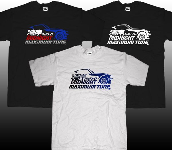 

new japan anime manga wangan midnight racing maximum tune movie fairlady 2019 new fashion brand clothing o-neck t-shirt cool tee
