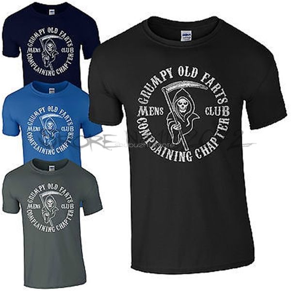 

grumpy old farts complaining chapter t-shirt - funny soa mens club joke sbz5104