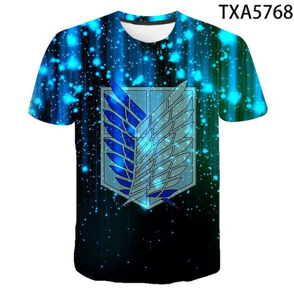 

new attack on titan 3d comfortable trend high-quality 3d print shirts hentai plus size comics men clothing