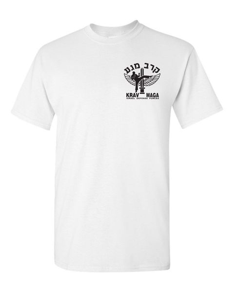 

krav maga idf israel defence martial arts combat front/back 2019 men t-shirt fashion men clothing brand t shirt
