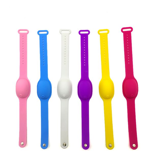 

гель браслет браслет водно-спиртового диспенсер стиральная многоразовый дезинфицирующее средство для рук дозирование портативный браслет зап, Black;red