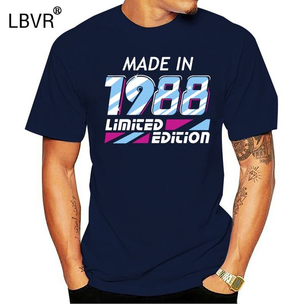 

made in 1988 all original parts 30th birthday gift t-shirt 30th birthday present gift new tee cotton shirt