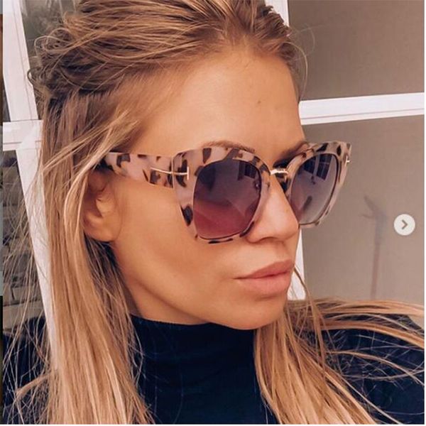 

sunglasses 2021 retro oversize cat eye women brand designer tortoiseshell cateye shades lunettes de soleil, White;black