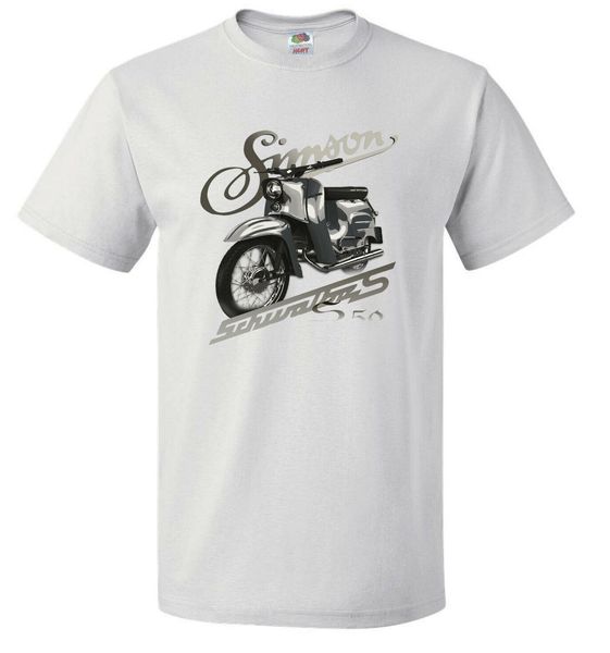 

simson schwalbe german ostkult moped ifa ddr s50 2019 men fashion funny clothing casual short sleeve t shirts casual men tees