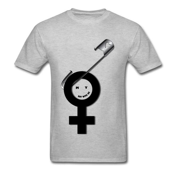 

мой мальчик со мной tshirt грей tshirt женщины лучшие 2018. летние футболки lovers совпадение одежда хлопок ткань нет fade тройники