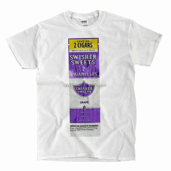 

neu swisher sweets - grape - white t-shirt - ships fast