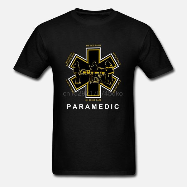 

new proud paramedic emt emergency medical technician medic rescue graphic t-shirt (2