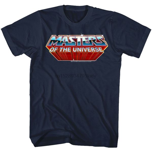 

masters of the universe chrome tv logo mens t shirt he-man she-ra skeletor