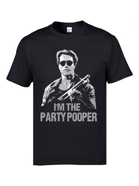 

2019 new fashion figure t shirts john kimble party pooper printed t-shirts round neck 100% cotton man t shirt 3d print