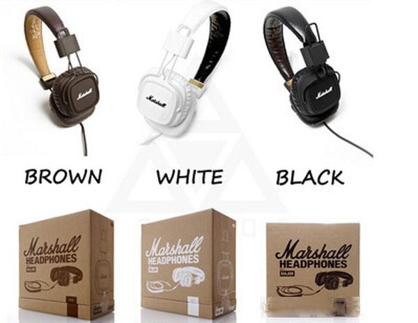 

marshall major headset with mic deep bass dj hi-fi headphones hifi earphones professional dj monitor headphones