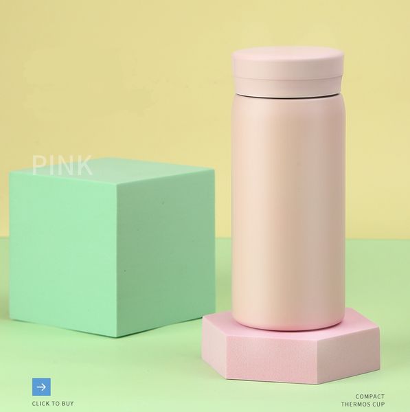 

customizable diy thermos stainless steel small capacity portable small portable mini water cup fashion trend handy cup light and cute