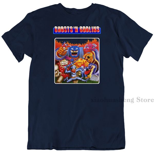 

призраки n goblins nes видеоигра футболка мужская tee много цветов подарков новые из сша 100% хлопка мужчины майка женщин топы тройник