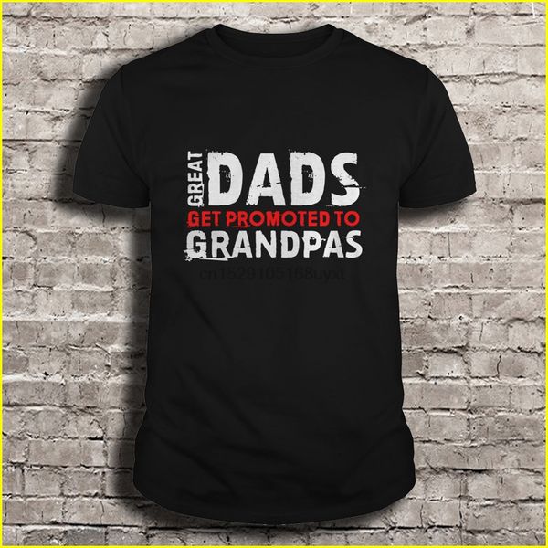 

men t shirt great dads get promoted to grandpas women t-shirt