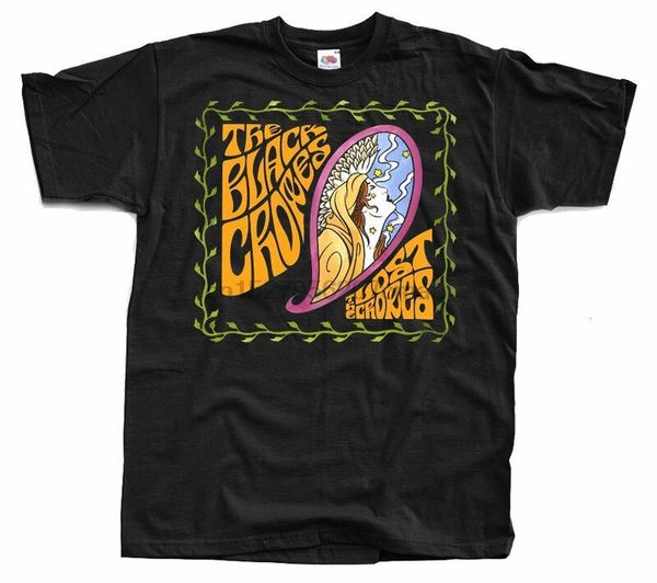 

the black crowes - the lost crowes t shirt black all sizes s - 5xl 100% cotton