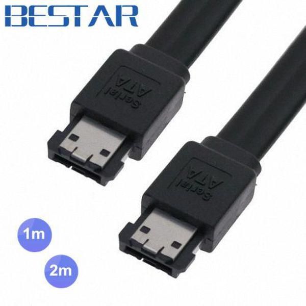 

computer & office 3gbps black esata to esata 7-pin shielded external hard disk cable 3ft 6ft 1m 2m 100cm 200cm