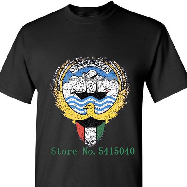 

printed t-shirt мужская с длинным рукавом лето футболки o-neck winter stree twear кувейт оружия тенниска герб tee tops