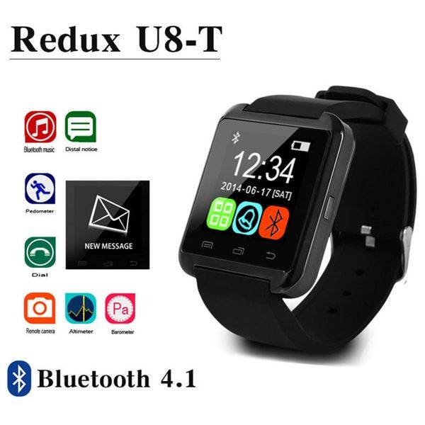

u8 bluetooth smart watch men women pedometer touch screen sport intelligent watch phone smartwatch for android ios