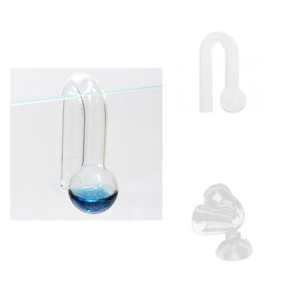 

индикатор концентрация 2pcs аквариум кристал гласс co2 детектор co2