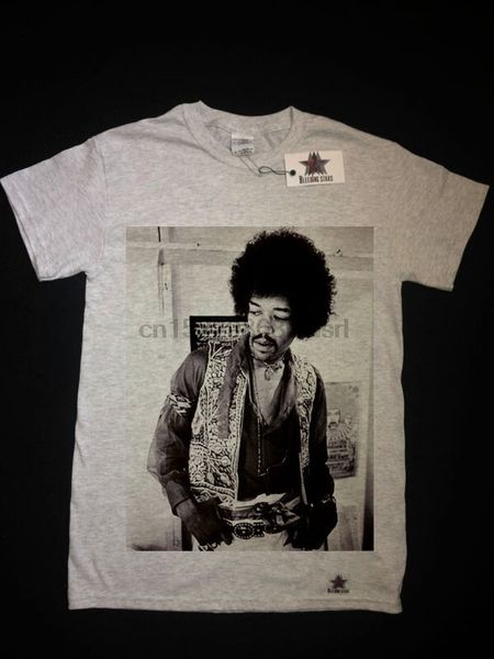 

jimmy hendrix grey boxing t shirt medium