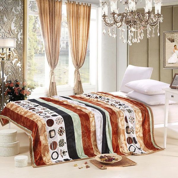 

stripe bedding blankets soft flannel for kids adults bedspread bed sheet throw blanket thin quilt bedding
