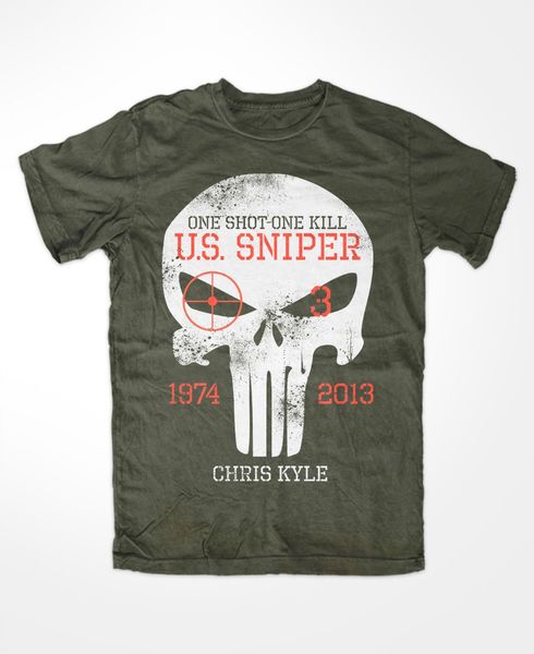 

chris kyle t-shirt oliv the devil of ramadi american sniper scharfschutze cpo 2019 fashion o-neck brand men's tee shirt