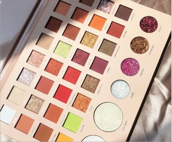 

wholesale make-up color makeup 38 color eye shadow web celebrity with flash powder pearl eye shadow waterproof easy to color