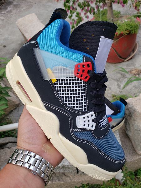 

2020 new release union la x 4s men basketball shoes man sports sneakers trainers jumpman 4 des chaussures zapatos