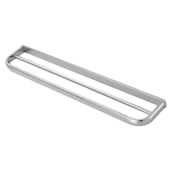 

22-inch bathroom towel bar, brushed nickel